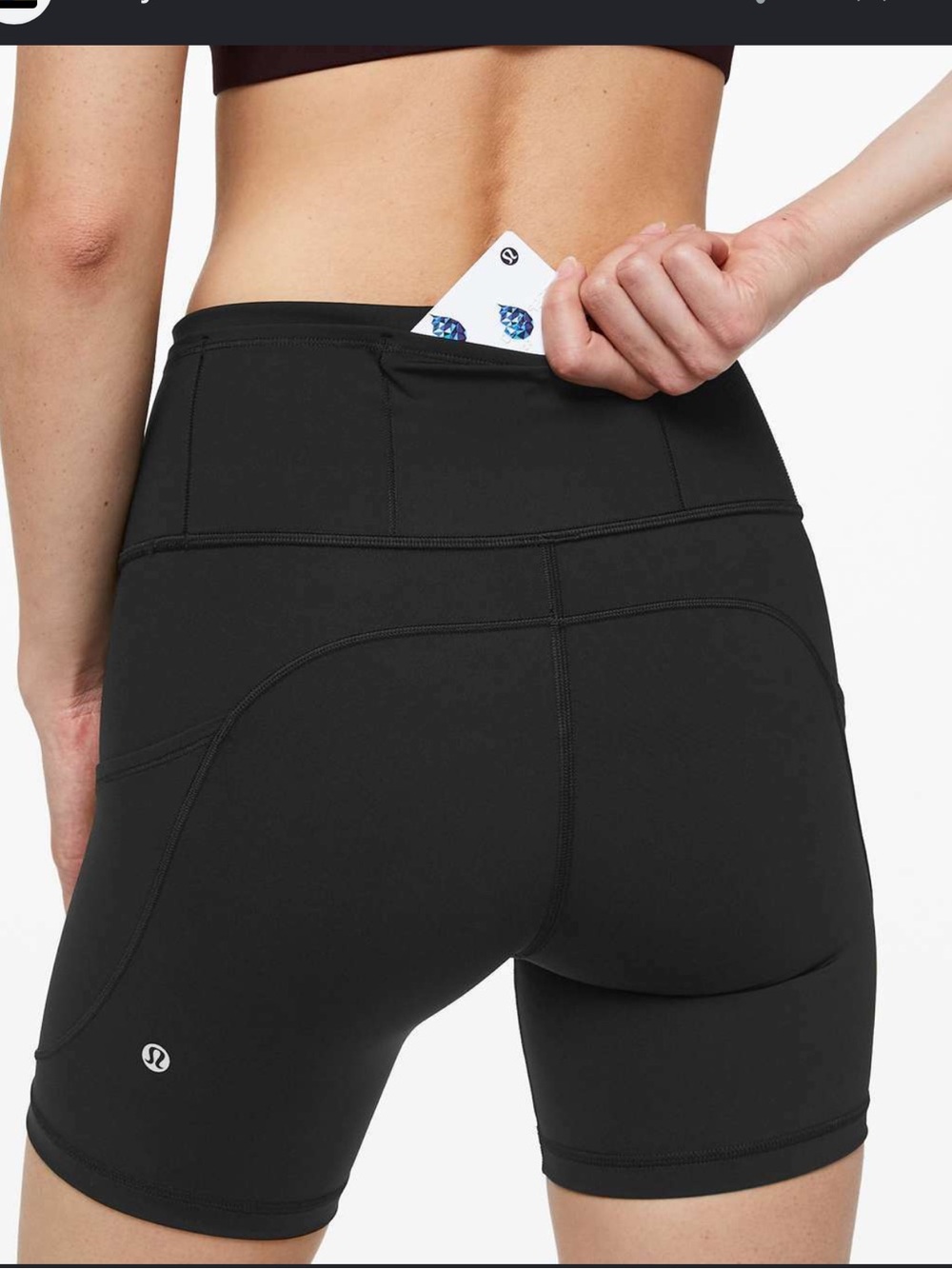 Lululemon Fast Free Short 6" *Non-Reflective Black Black High-Rise 4
